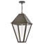 Endsley Single Light Outdoor Aluminum Hanging Lantern