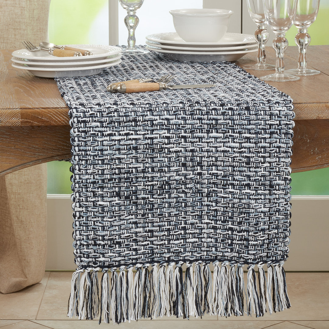 100% Cotton Table Runner Saro