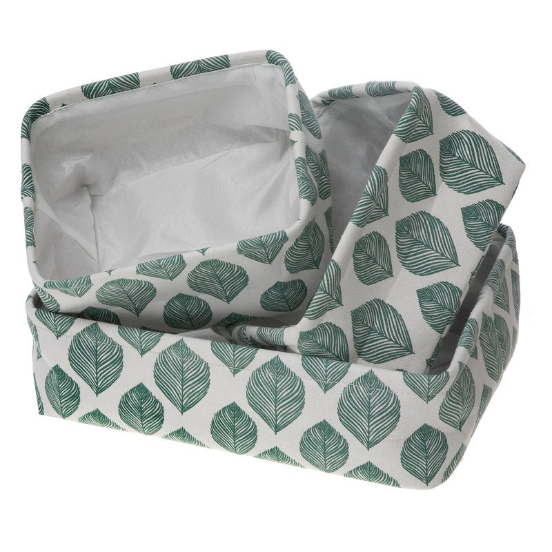 IH Casadécor Canvas Decorative Basket