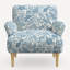 Fauteuil Bristol en vignes grimpantes - vert-139336515-139336517
