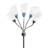 Ellmarie Silver LED Tree Floor Lamp