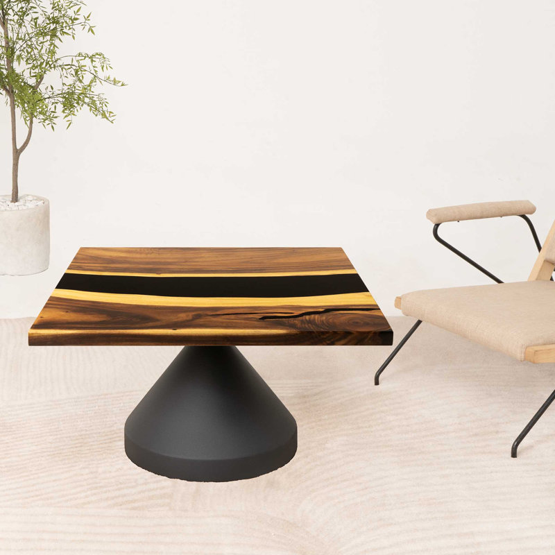 Base de table basse Flux, H 16 po x L 18 po x l 18 po