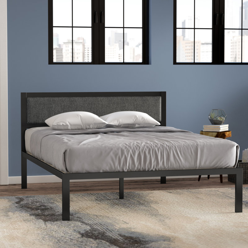 Yoplac Metal Panel Bed, King