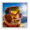 Giclée encadrée Retriever de Ski Goggles, conception de Sean Parnell