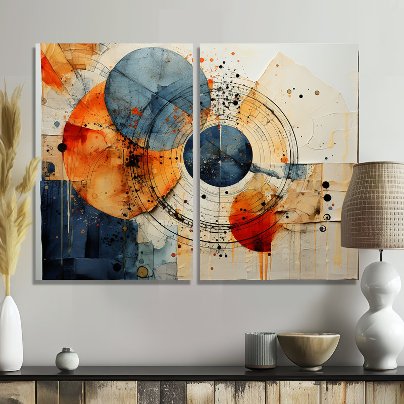 Art mural mixte sur toile, Toile tendue, Ne s’applique pas, H 36 po x l 48 po