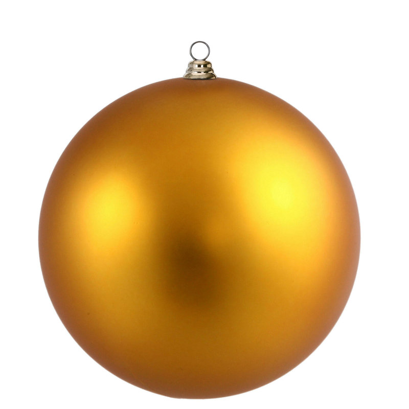 Ornement boule Décor, H 15,75 po x l 15,75 po x P 15,75 po, Or antique
