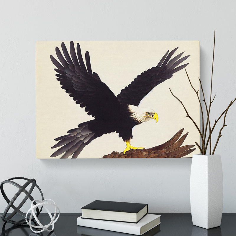 Exquisite Eagle Bird - Wrapped Canvas Print, 35cm H x 50cm W x 3cm D