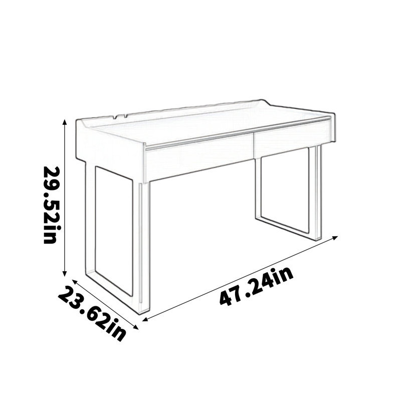 Bureau moderne blanc familial