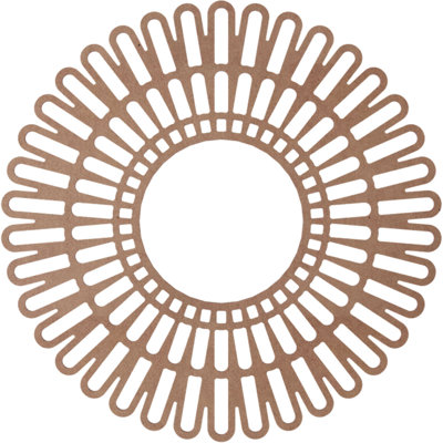 Médaillon de plafond en bois Cornellius