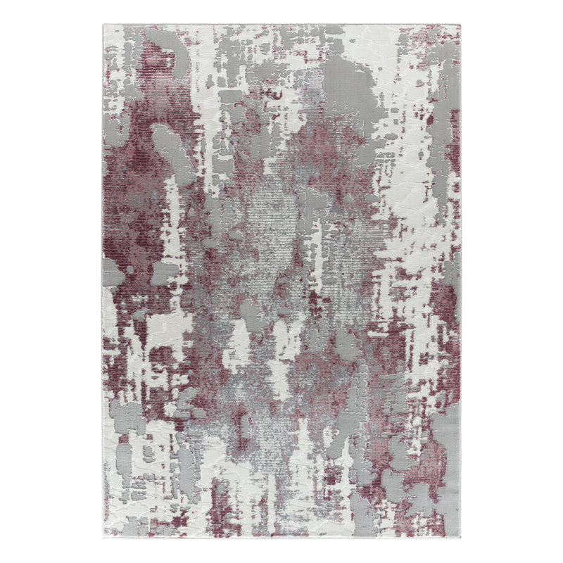 Studebaker Washable Abstract Indoor Rug, Rectangle 5'2" x 7'5"