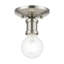 Plafonnier semi-encastré 1 lumière 5 po Grogan-158407236