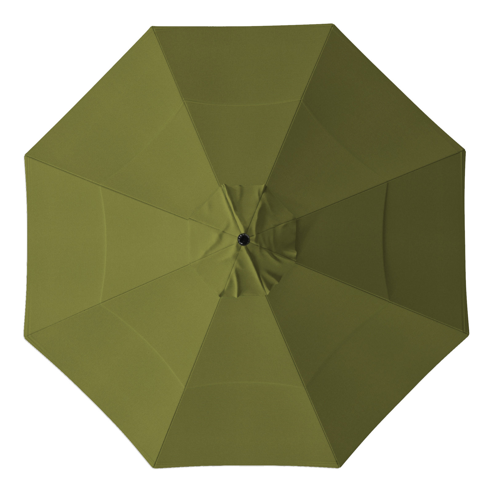 Delora 11' Umbrella, Palm- Pacifica, Stone Black