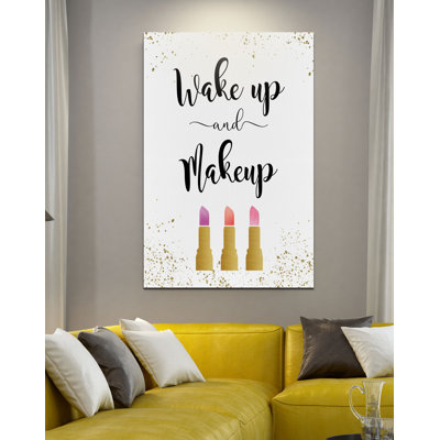 «Wake Up and Makquillage», art textuel
