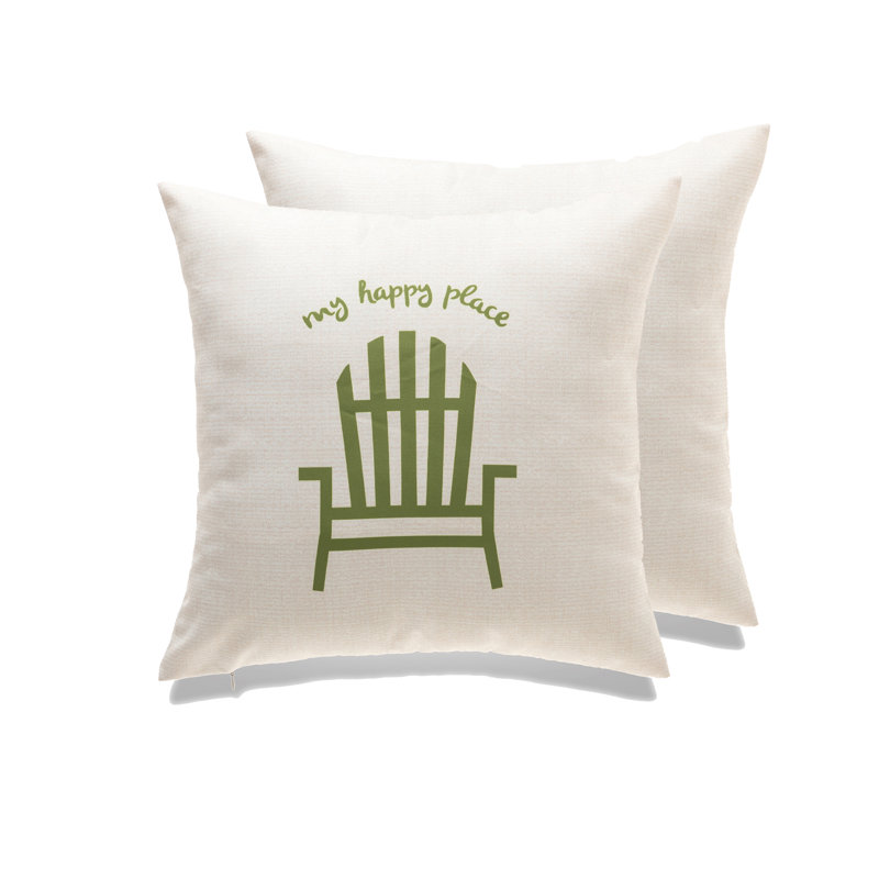 Housse de coussin et insert My Cottage Living - ensemble de 2