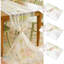 Chemin de table Wildflower Lace - Blanc - Tulle brodé