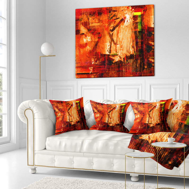 Coussin Abstract, Coussin décoratif, 16 po x 1 po