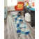 Dews Washable Geometric Indoor Rug