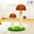 Mushroom Shaped Natural Sisal Cat Scratcher