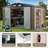 10 ft. W X 8 ft. D Outdoor Metal Tool Shed