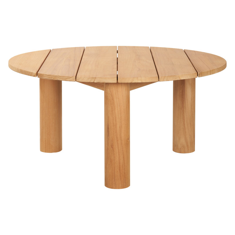 Rudolph Round Teak Outdoor Coffee Table