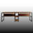 Metal Frame Double 2 People Study Desk-1338165097