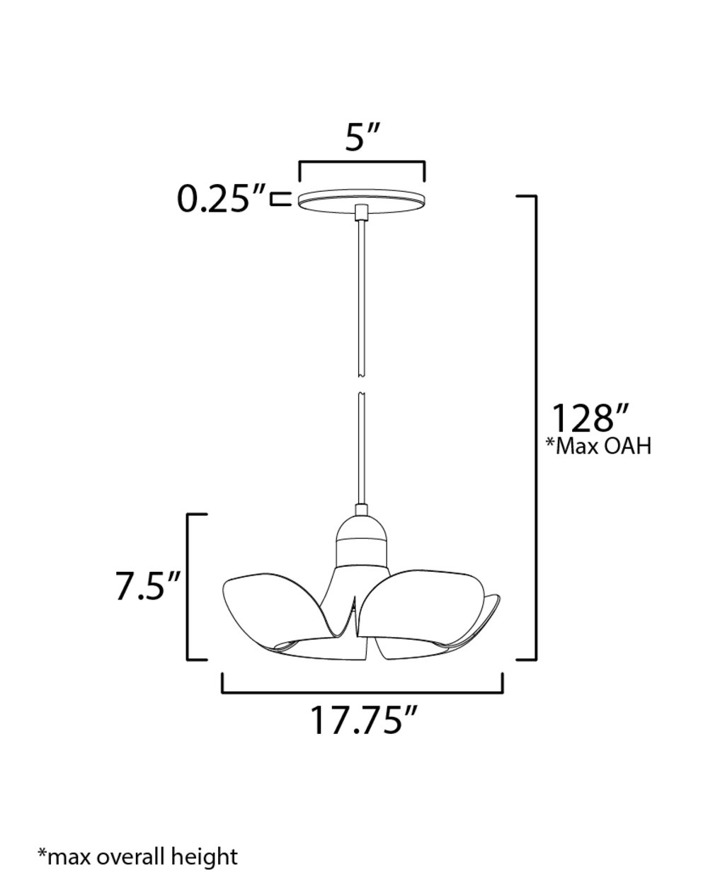 Miruna Single Light Dimmable Pendant, Satin Brass/Silver Gold