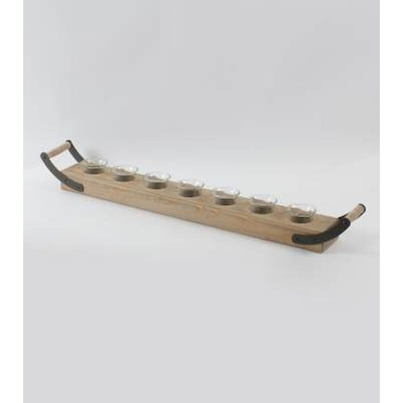 Photophore en bois