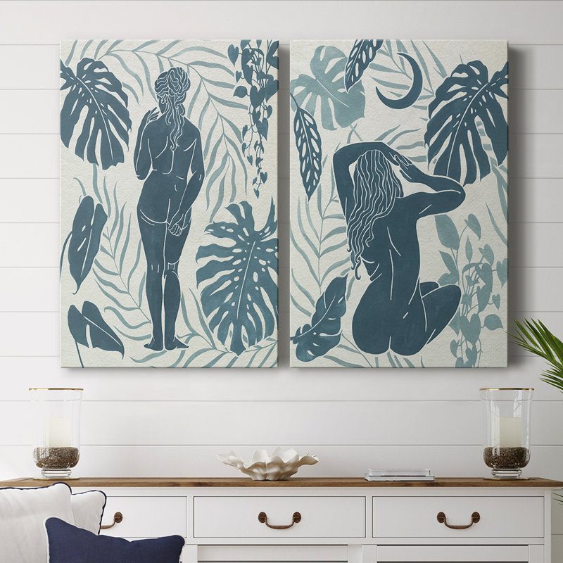 Moon Gazer III-Premium Gallery Wrapped Canvas -Ready to Hang