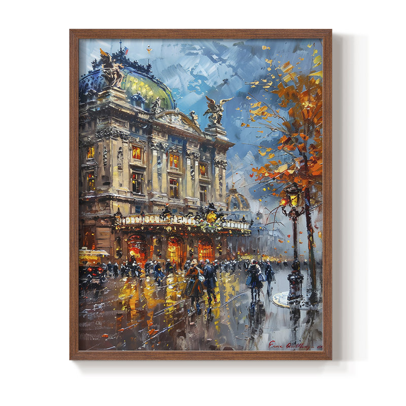 "Paysages série CCDXLII", Noyer, H 30 po x l 24 po