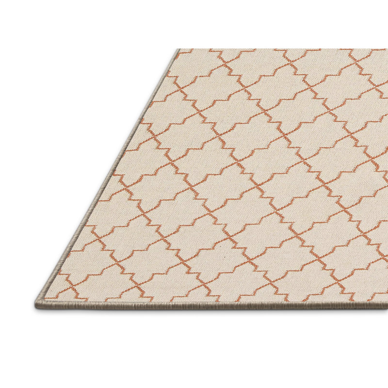 Tapis beige/brun contemporain, Rectangle 5 pi 0 po x 8 pi 0 po