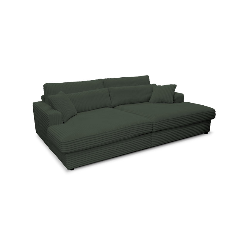 Rishabh Sleeper Sofa, Green