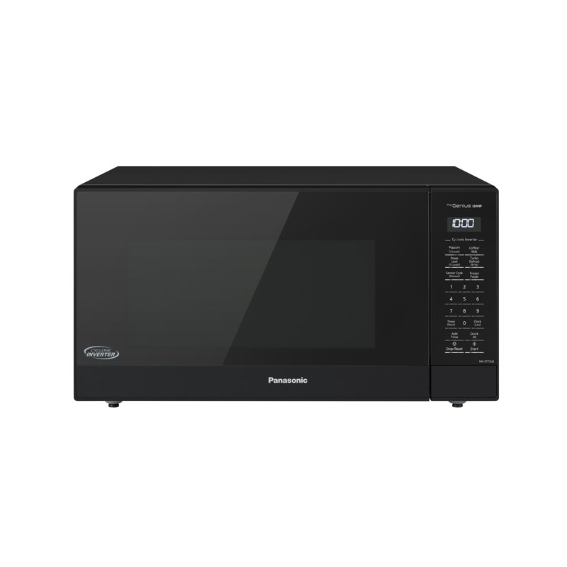 Panasonic Countertop Microwave with Sensor Cooking, Black