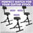 Liquid Stands Adjustable Backrest For Ls Ms1150 & Ms1092b – 1010–1220mm Height/depth, Spring Knob Adjustment, Built-in Guitar Holder – Compatible Piano Bench Support By Liquid Stands