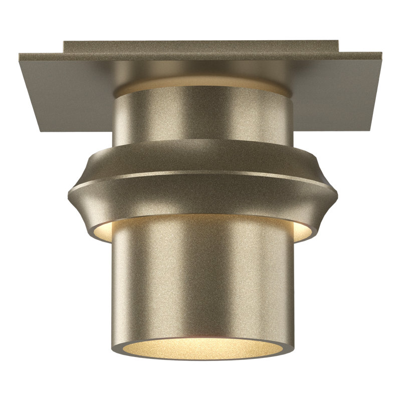 Twilight 1 - Light 6" Flush Mount, Soft Gold