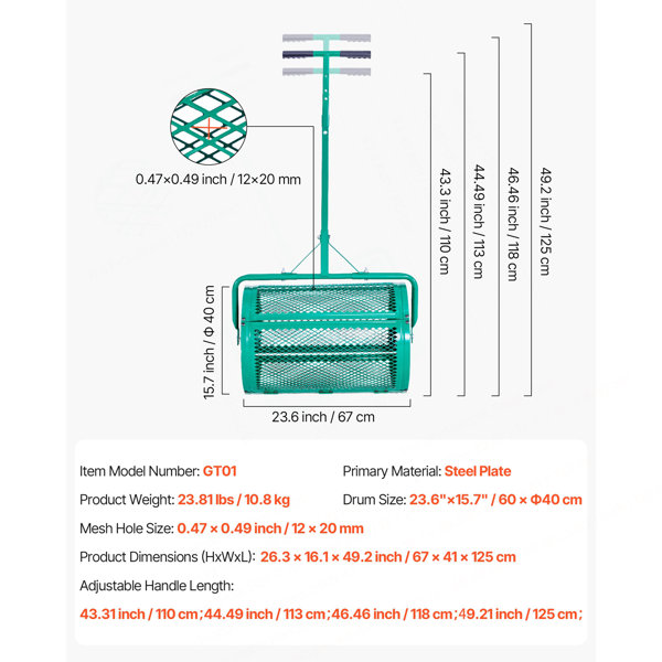 Dimensions du produit