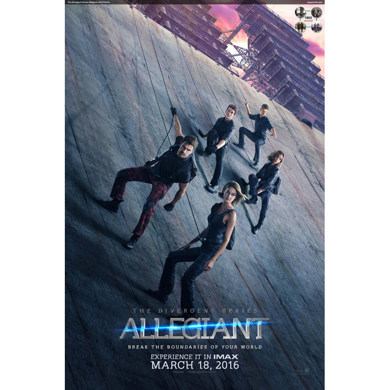 The Divergent Series Allegiant, H 18 po x l 12 po