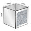 Handmade Mirrored Glass Planter Box-113364247
