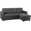 Moda Form 3-Seater L-Shaped Sofa Bed, Convertible Corner Sofa with Reversible Chaise & Pull Out Trundle Bed  for Small Living Rooms, Apartments-424601806-426247056