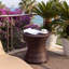 Table d'appoint en osier Aghilas-600084222
