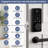 Keyless Tactile Buttons, Customized Access with App Monitoring