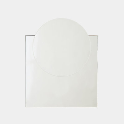 Miroir carré / circulaire - laiton brossé