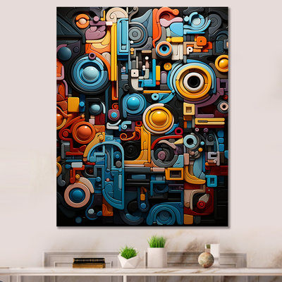 " Opt Art Chromatic Fusion II "