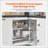 2 Tier Swing Left Blind Corner Cabinet Pull Out Soft Close Kitchen Organizer, Maximizing Storage and Accessibility