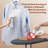 Newbealer Handheld Garment Steamer,2 Level Adjustable Steam Temperature,Vertical Steam,+Mini Handheld Vacuum,Gold