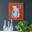 Toile encadrée complémentaire Complementary House Cat II - prête à être accrochée-1571993207-1571993206