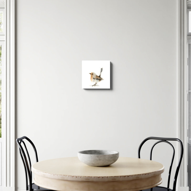 «Little Robin», reproduction encadrée, Non, H 12 po x l 12 po, Toile tendue