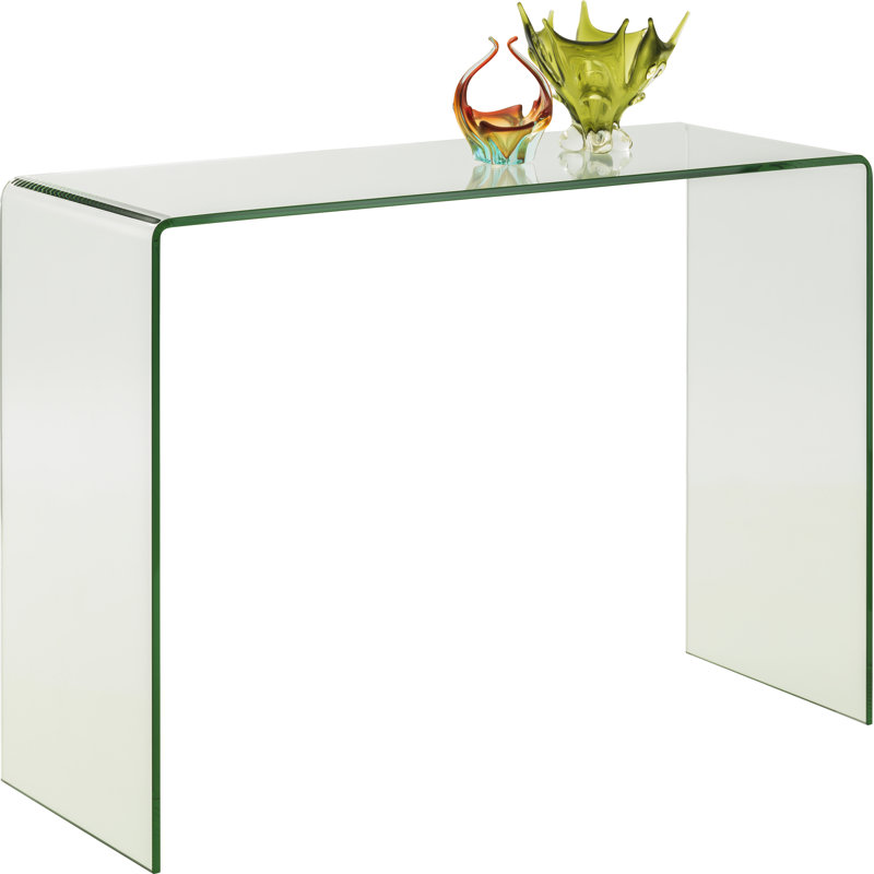 Brendon 110cm Glass Top Console Table