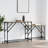 vidaXL Nesting Console Tables Hallway Stand Behind Sofa 2 Pcs Engineered Wood-802145418