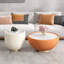 Table basse d'appoint moderne en cuir PU-114239775