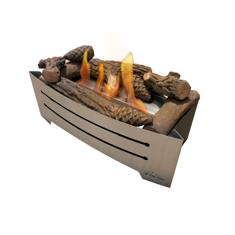 Dayton Metal Bio-Ethanol Outdoor Tabletop Fireplace